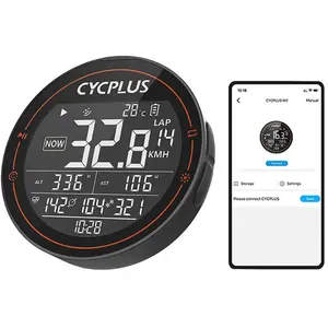 Comparateur de prix : Ordinateur de vélo GPS - CYCPLUS - M2 - Écran LED 2,5 Pouces - Étanchéité IPX6 - Bluetooth 5.0