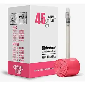 Comparateur de prix : RIDENOW - Chambre TPU Gravel 700/32C-47C. Valve fine Presta 45 g (65 mm)