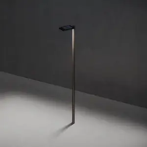 Lampe solaire LED KLEWE LINK sans mât, anthracite, IP65Vendu parluminaire