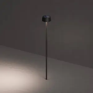 KLEWE Lampe solaire LED SUNDRESS anthracite 250 cm piquet IP65Vendu parluminaire