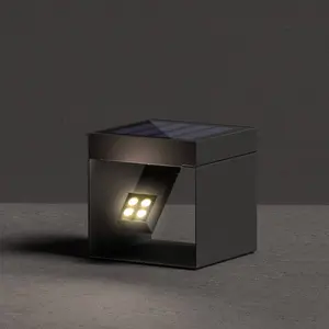 KLEWE Projecteur solaire à LED pour jardin Alea anthracite 15 x 15 cm ...Vendu parluminaire