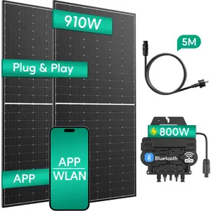 Comparateur de prix : Zendure Kit Solaire Plug and Play, Micro-onduleur EZ1-M / 2*455W Panne...