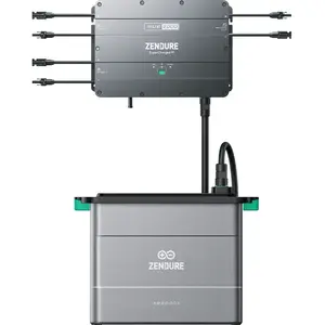 Comparateur de prix : Zendure SolarFlow Hub 2000 Kit Solaire Autoconsommation avec Batterie,...