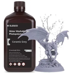 ELEGOO Résine Lavable à l'eau pour Imprimante 3D LCD Impression 3D UV ... pas cher