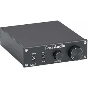 Amplis hi-fi stéréo Fosi Audio M03-32V Noir pas cher