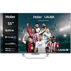Téléviseur intelligent Haier H55Q800UX 139,7 cm (55") 4K Ultra HD Wi-F... pas cher
