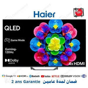 Haier H50S80FUX 127 cm (50") 4K Ultra HD Smart TV Wifi Noir pas cher