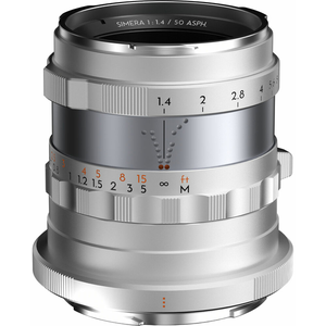 Thypoch Simera 50mm F1.4 Asph Argent Nikon Z Soldes d'hiver 2026 pas cher