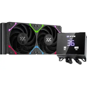 Kit Watercooling AIO XYZ Hydrotemp RGB - 240mm (Noir) #5POURCENT