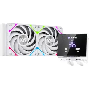Kit Watercooling AIO XYZ Hydrotemp RGB - 240mm (Blanc) #5POURCENT pas cher