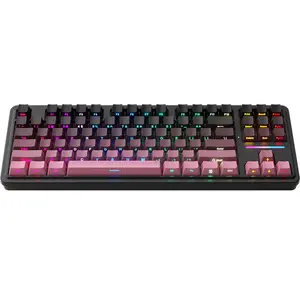 Machenike KG87 - clavier mécanique 80 % tri-mode, disposition QWERTY U...