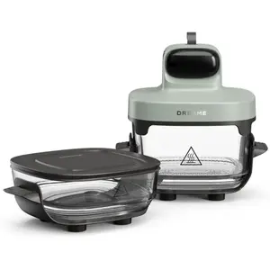 dreame Tasti Friteuse à Air en Verre Portable 5 en 1, 2 Récipients (2,... pas cher