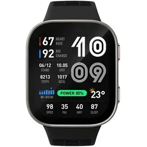 Amazfit Bip Max Bluetooth GPS 2,07'' AMOLED Argent Autonomie 20 Jours pas cher