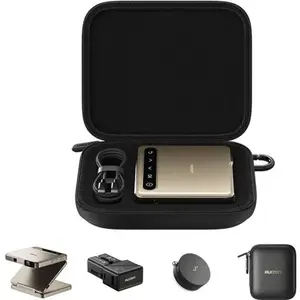 Mini-projecteur AURZEN ZIP avec batterie intégrée et batterie externe