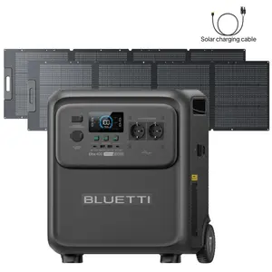 Centrale électrique portable BLUETTI Elite 400 avec 2 panneaux solaire...Vendu parkaufland