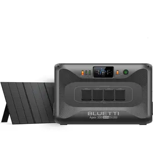 BLUETTI Apex 300 + panneau solaire 350 W, 2764 Wh 3840 W pour le campi...Vendu parkaufland
