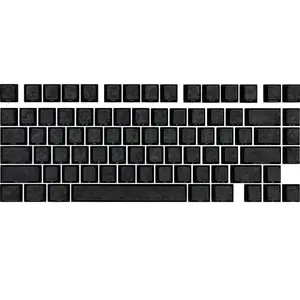 Glassy Carbon Fiber Keycap Set (126-Key)Vendu parakko