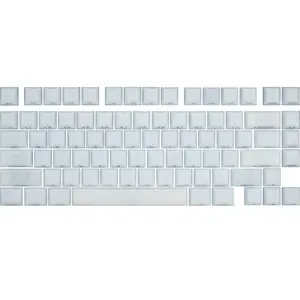Glassy Carbon Fiber Keycap Set (126-Key)Vendu parakko