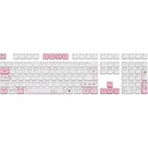 Shiny Kitten Keycap Set (113-Key)Vendu parakko