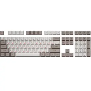 Steam Engine Cyrillic Keycap Set (108-key)
