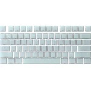 Glassy Carbon Fiber Keycap Set (126-Key)Vendu parakko