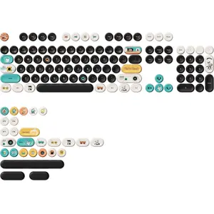 AKKO Punk Cat BottleCap Keycaps Set (131-key) pas cher