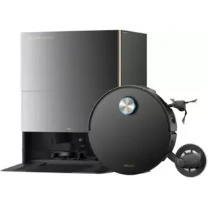 Robot Aspirateur Laveur DREAME X60 Pro Ultra Gris, double bras robotis...