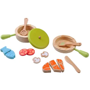 Everearth Jouets vaisselle bois multicolore pas cher