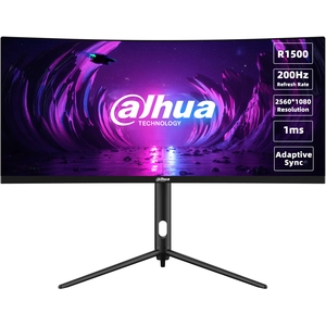 Comparateur de prix : Moniteur Gaming Ultrawide DAHUA 30'' WFHD 200Hz 1MS DCR Intelligent Adaptive-Sync HDMI DP VA Noir - DHI-LM30-E330CA