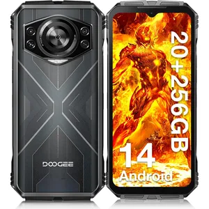 DOOGEE S Cyber Telephone Portable Incassable Android 14, 10800mAh Batterie 20GB+256GB 6.58  FHD+ Écran 50MP AI Caméra Smartphone Incassable, Octa Core/NFC/IP68/IP69K/GPS/...