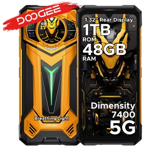 Téléphone robuste DOOGEE S200 Ultra 5G AI 6,72" Dimensity 7400 48 Go R...