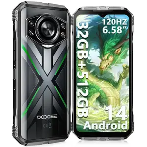 Smartphone Robuste DOOGEE S CYBER PRO WIFI 4G Android 14 - 6.6" 120Hz ... pas cher