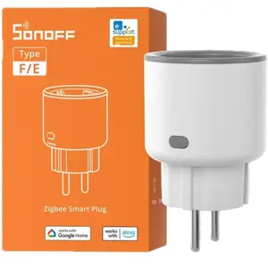 Prise Connectée Matter (FR), 16A Prise WiFi Compatible avec Apple Home