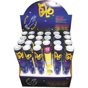 RueDeLaFete Tube 15 bracelets lumineux LUXE couleurs assorties pas cher