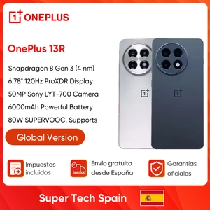 OnePlus OnePlus 13R 5G 12GB-256GB Gris (Nebula Noir) Dual SIM pas cher