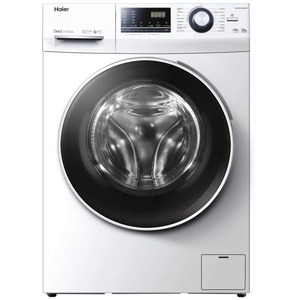 Lave-linge à chargement frontal Haier HW100-B14636N-IB 10 kg A Blanc pas cher