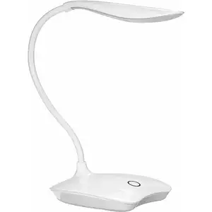 YNKKVRE Lampe de Bureau LED Flexible avec Variateur Tactile - 3 Niveaux de Luminosité, Idéale pour Lecture, Travail et Apprentissage pas cher