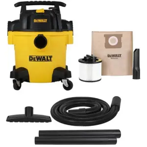 Comparateur de prix : DEWALT Aspirateur Sec/Eau Aspirateur Eau et poussière Aspirateur à Cendres 20L Prise électrique Fonction soufflage DXV20P