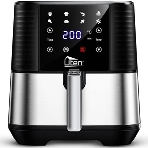 Uten Friteuse à air chaud Uten 5,5 l Airfryer XXL avec écran tactile n...Vendu paramazon