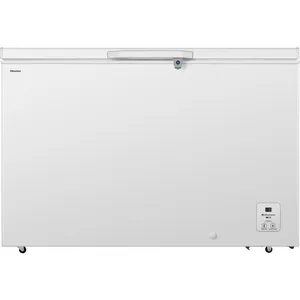 Hisense Congelateur coffre FC484D4AWLYD 372 L statique hauteur de 85.8 cm pas cher