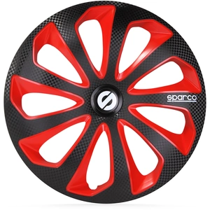 Comparateur de prix : Sparco moyeux Sicilia 15 pouces ABS noir / rouge lot de 4