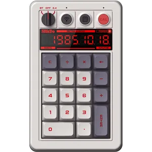 8Bitdo Retro 18 Wireless Mechanical Number Keypad NES Edition