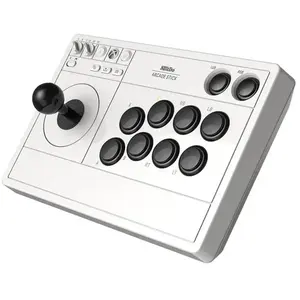 8Bitdo Console rétrogaming Just For Games Arcade Stick Xbox et PC Blanc pas cher
