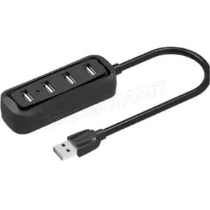 Hub USB Vention 4 ports 480Mbit/s modèle VAS-J43-B100 1m