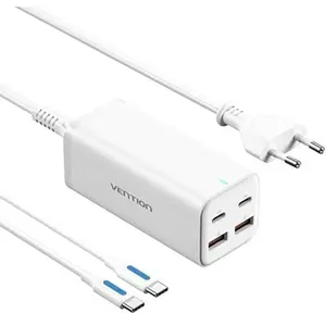 Comparateur de prix : Vention Fbswg-eu Chargeur Mural Usb-c Et Usb-c