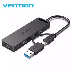Hub USB C Vention 4 Ports - Noir