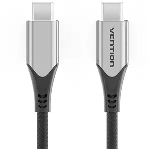Vention Taahg Usb-C To Usb-C Cable 60W 1.5M (Grey) pas cher