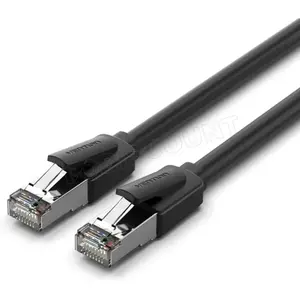 Câble réseau Vention IKKBI Cat.8 SFTP RJ45 3 m Noir 40 Gbit/s 2 000 MHz Gaming professionnel pas cher