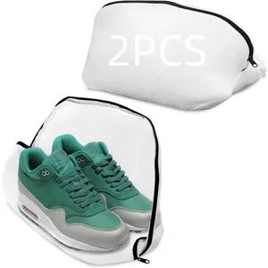 Sac de Lavage pour Chaussures 2Pcs,Sacs à Linge Sac de Machine à Laver...