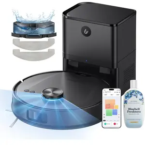 Comparateur de prix : Ultenic T20 Pro Aspirateur Robot, Robot Aspirateur Laveur, Robot Silencieux Connecté avec WiFi/Bluetooth/Alexa/App 6 Modes de Nettoyage, Auto-Charge, 8000 Pa, Idéal pour...